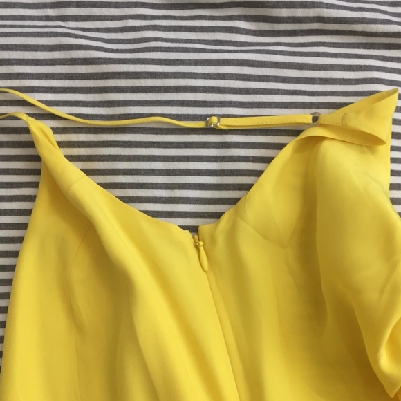 PARKER NWT Yellow Thin Strapped Sundress - Picture 6 of 8